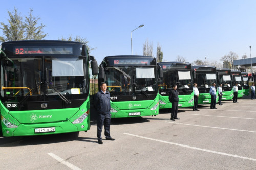 Алматыдағы автопарктер 400-дей экологиялық автобус сатып алуды жоспарлап отыр