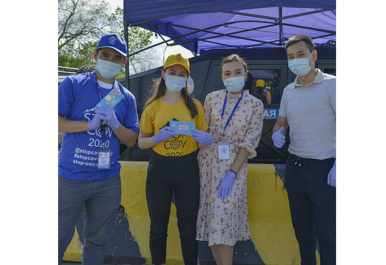 Алғысқа бөленген еріктілер