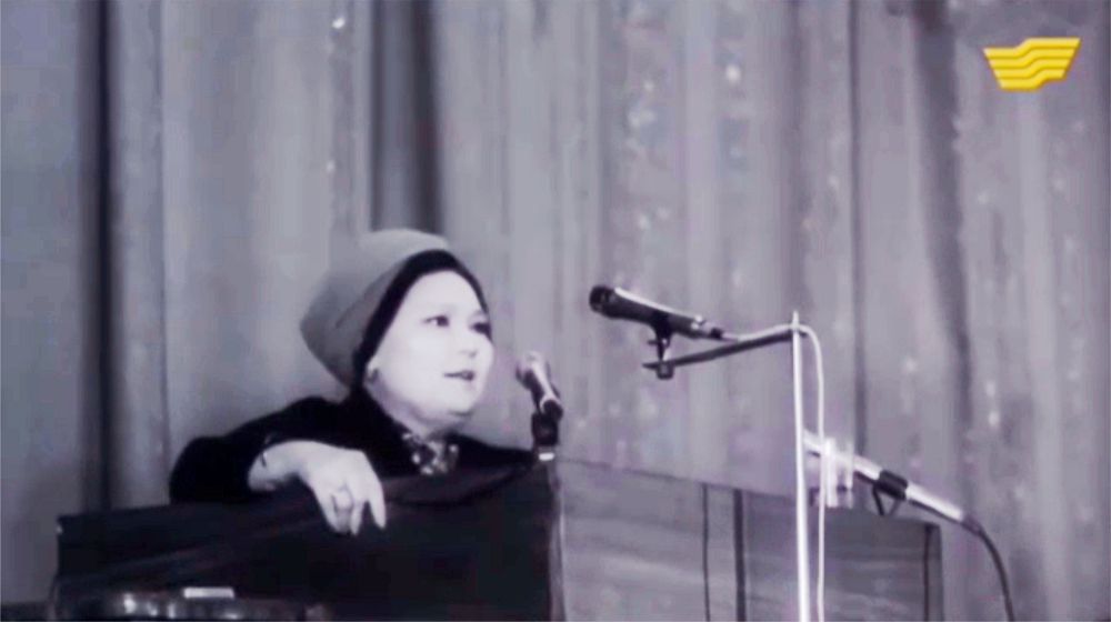 Ұлттың үні Әнші Бағланованың батырлығы туралы