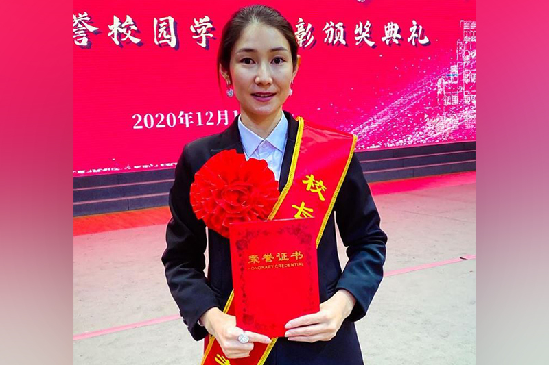 Жаннұр – Қытайдың үздік шетелдік студенті