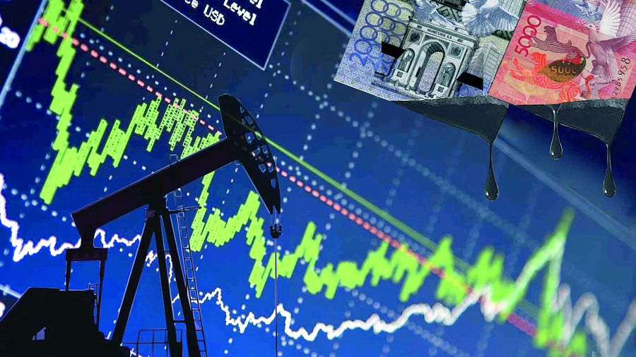 Теңге теңселіп тұр