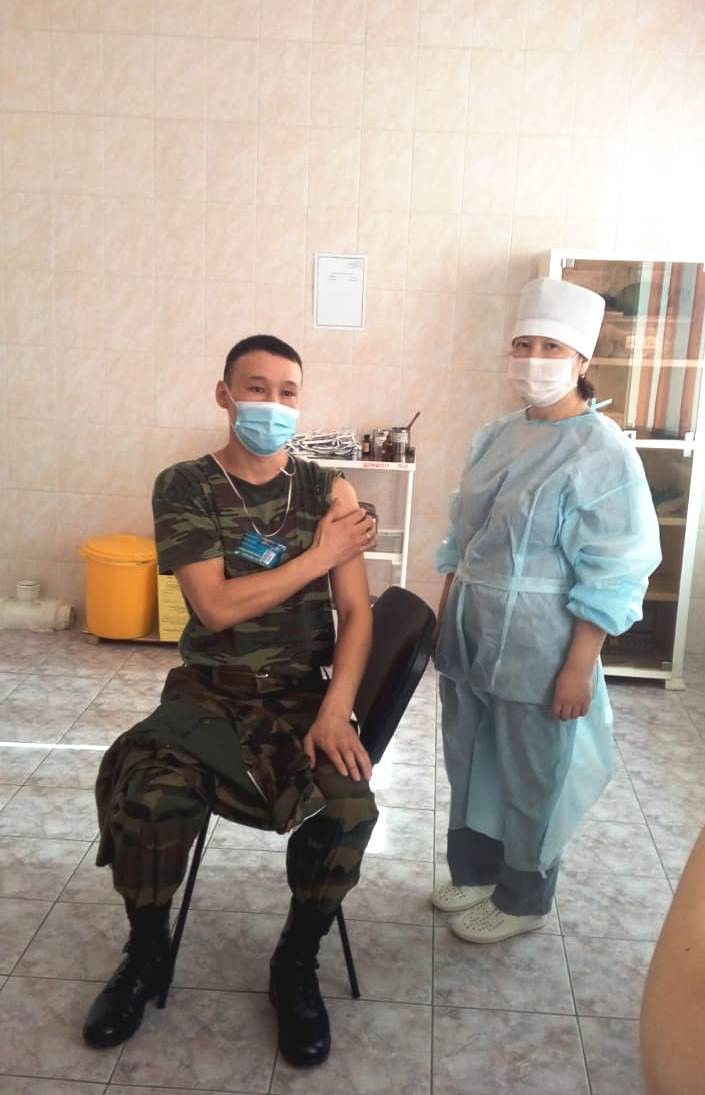 65 құтқарушыға вакцина егілді