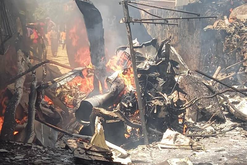 Тағы бір әскери тікұшақ апатқа ұшырады