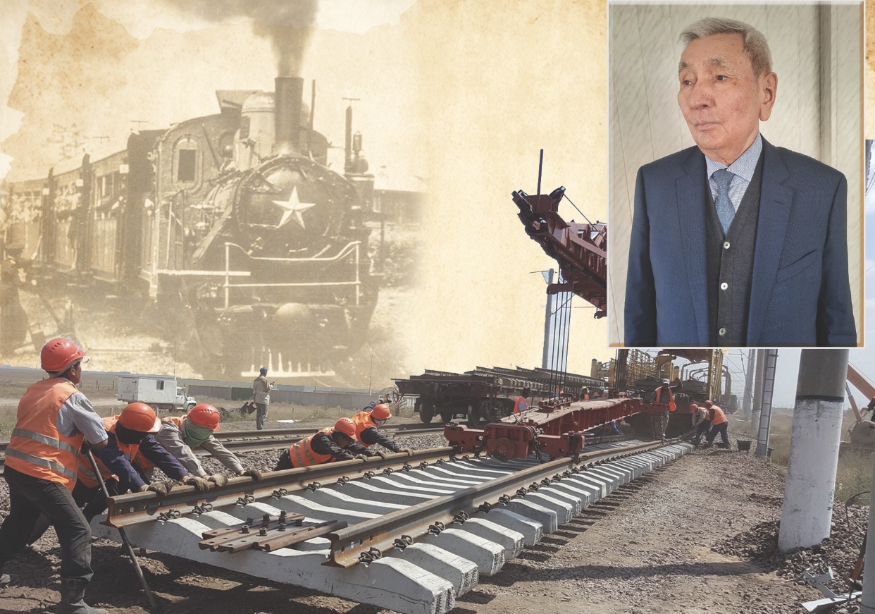 Амангелді Омаров: Түрксіб темір жолы әкелеріміздің қолымен салынды