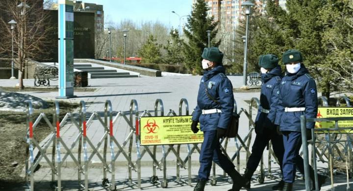 Қоғам тыныштығын күзетеді