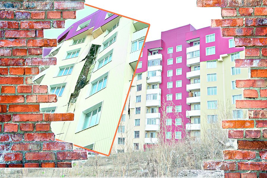 Қабырғасы қақыраған құрылысқа кім жауапты?