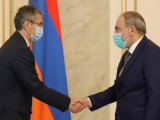 Қазақстан елшісі Армения премьер-министрінің міндетін атқарушы Н.Пашинянмен кездесті