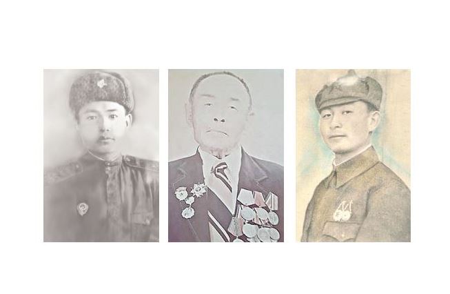 Бір шаңырақтан – үш майдангер