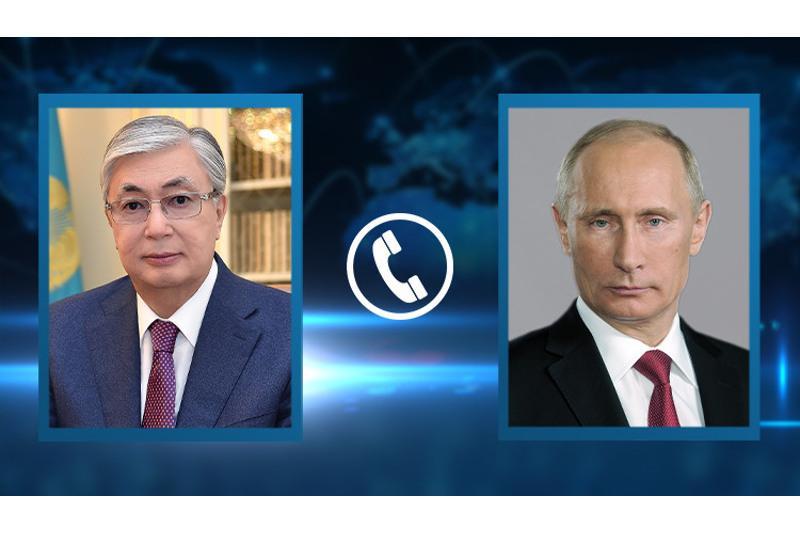 Президент Владимир Путинмен телефон арқылы сөйлесті