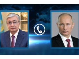 Президент Владимир Путинмен телефон арқылы сөйлесті
