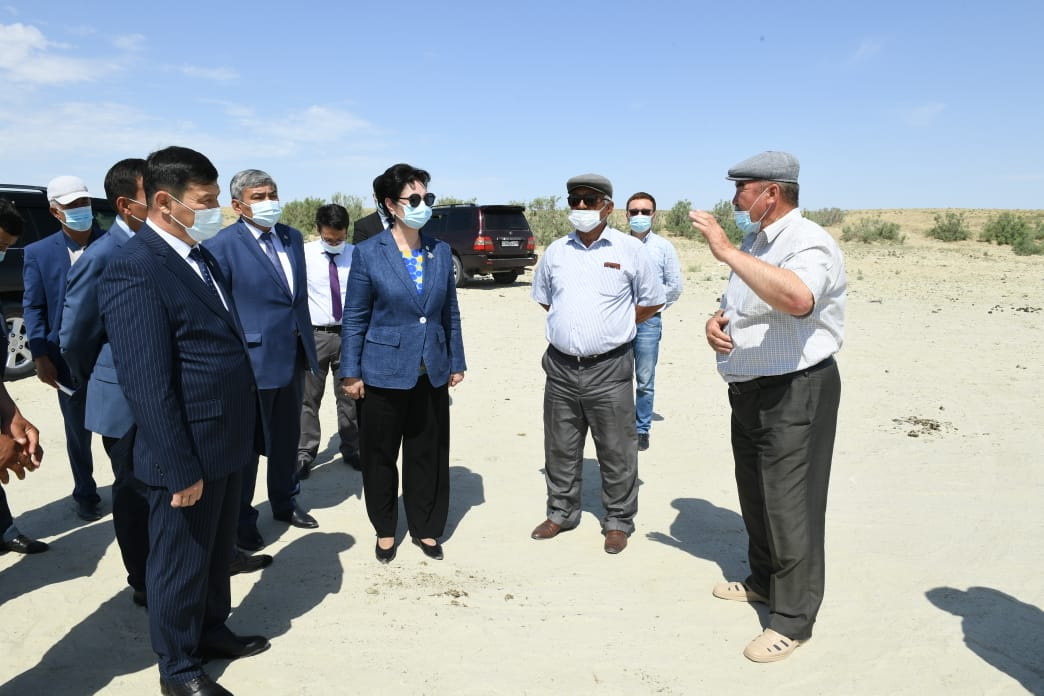 Алыстағы ауылдың  ахуалымен танысты