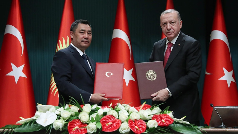 Түркия мен Қырғызстан ынтымақтастық туралы жеті келісімге қол қойды