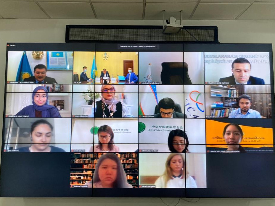 Жастар кеңесінің отырысы өтті