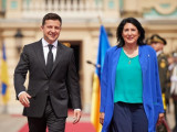 Украина және Грузия президенті ресми кездесу өткізді