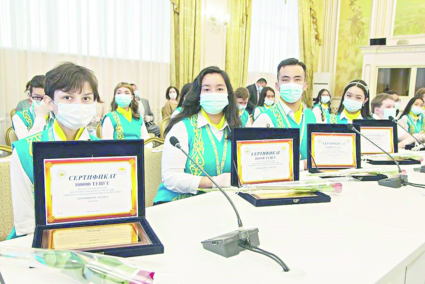 Дарынды оқушылар  245 медаль жеңіп алды