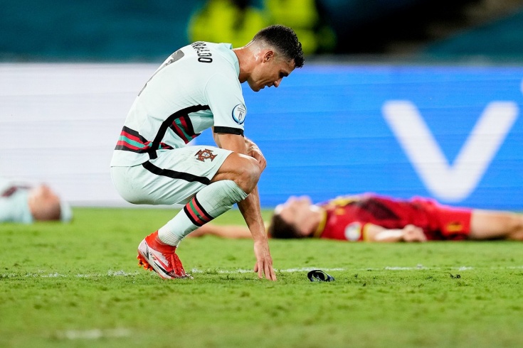 Роналду  чемпионатпен қош айтысты