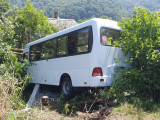 Ресейде автобус аударылып, 13 адам зардап шекті