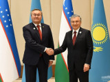 Мұхтар Тілеуберді Өзбекстан Президентімен кездесті