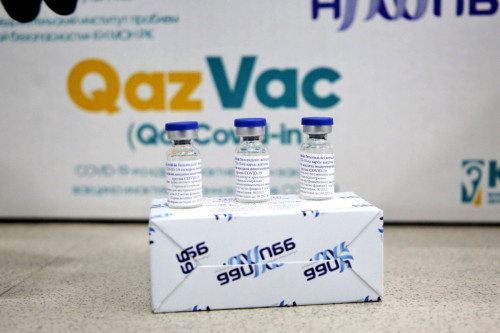 Атырауға QazVac вакцинасы жеткізілді