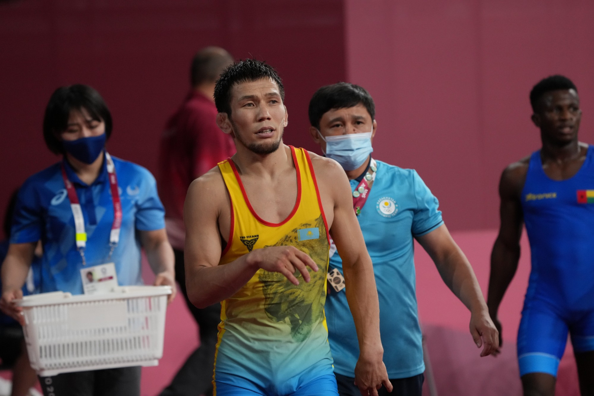 Нұрислам Санаев Токио Олимпиадасының жартылай финалына өтті