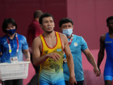Нұрислам Санаев Токио Олимпиадасының жартылай финалына өтті