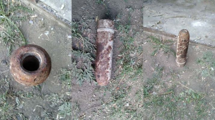 Ақтөбе облысында артиллериялық снаряд тапты