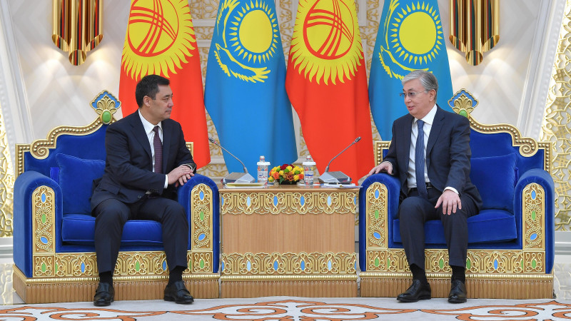 Қырғызстан президенті Тоқаевқа көңіл айтты