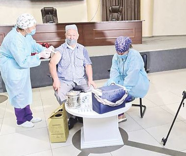 Тараздағы вакциналау орталықтары