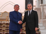 Татарстан Президенті Түркіменстанға барды