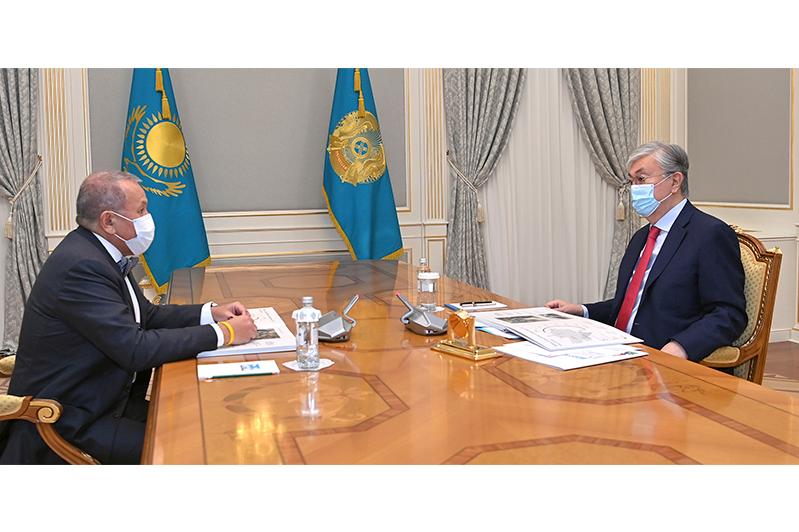 Президент «Astana Group» компаниясының басшысын қабылдады