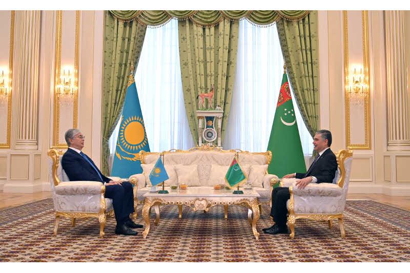 Қазақстан мен Түрікменстан Президенттері шағын құрамда келіссөз жүргізді