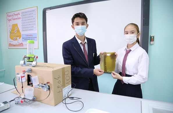 Арамшөптен биопакет дайындады