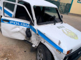 Атырауда полиция қызметкері жол апатына ұшырады
