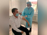 Түркістан облысында 50-ге жуық қызметкер ревакцинациялаудан өтті