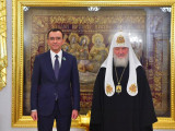 Сенат төрағасы Патриарх Кириллге Тоқаевтың хатын тапсырды
