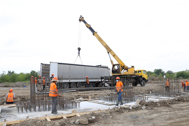 Қоқыс өңдеу зауытының құрылысы қарқынды