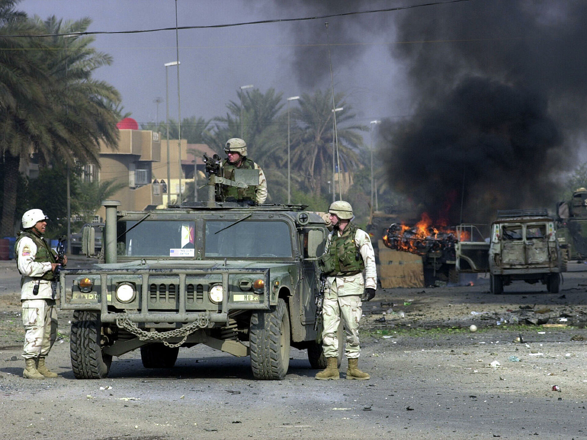 Операция против ирака. 2003 Год вторжение США В Ирак.