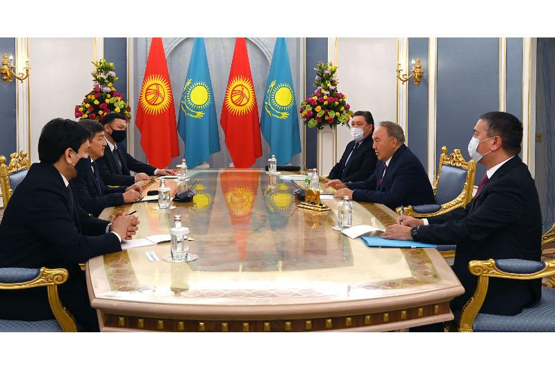 Елбасы Қырғызстан Министрлер кабинетінің төрағасын қабылдады