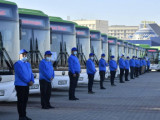 Шымкентте 240 жаңа автобус пайдалануға берілді