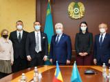 Бейбіт Атамқұлов Румыния Парламентінің депутаттарымен кездесті