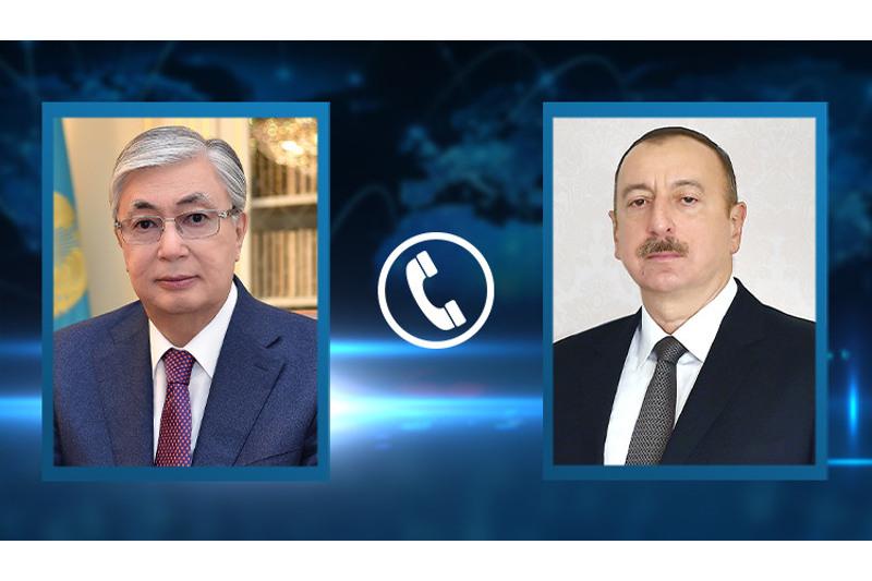 Қасым-Жомарт Тоқаев Әзербайжан Президентін мерейтойымен құттықтады