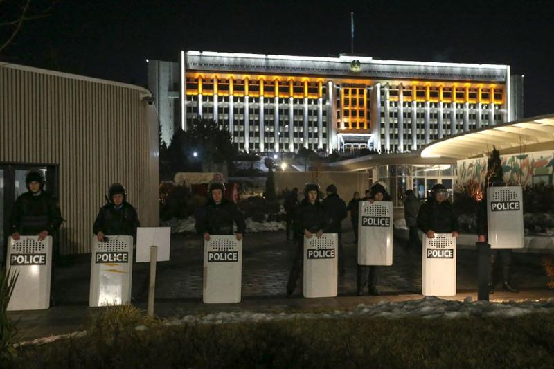 Алматыда наразылық кезінде 190 адам зардап шеккен