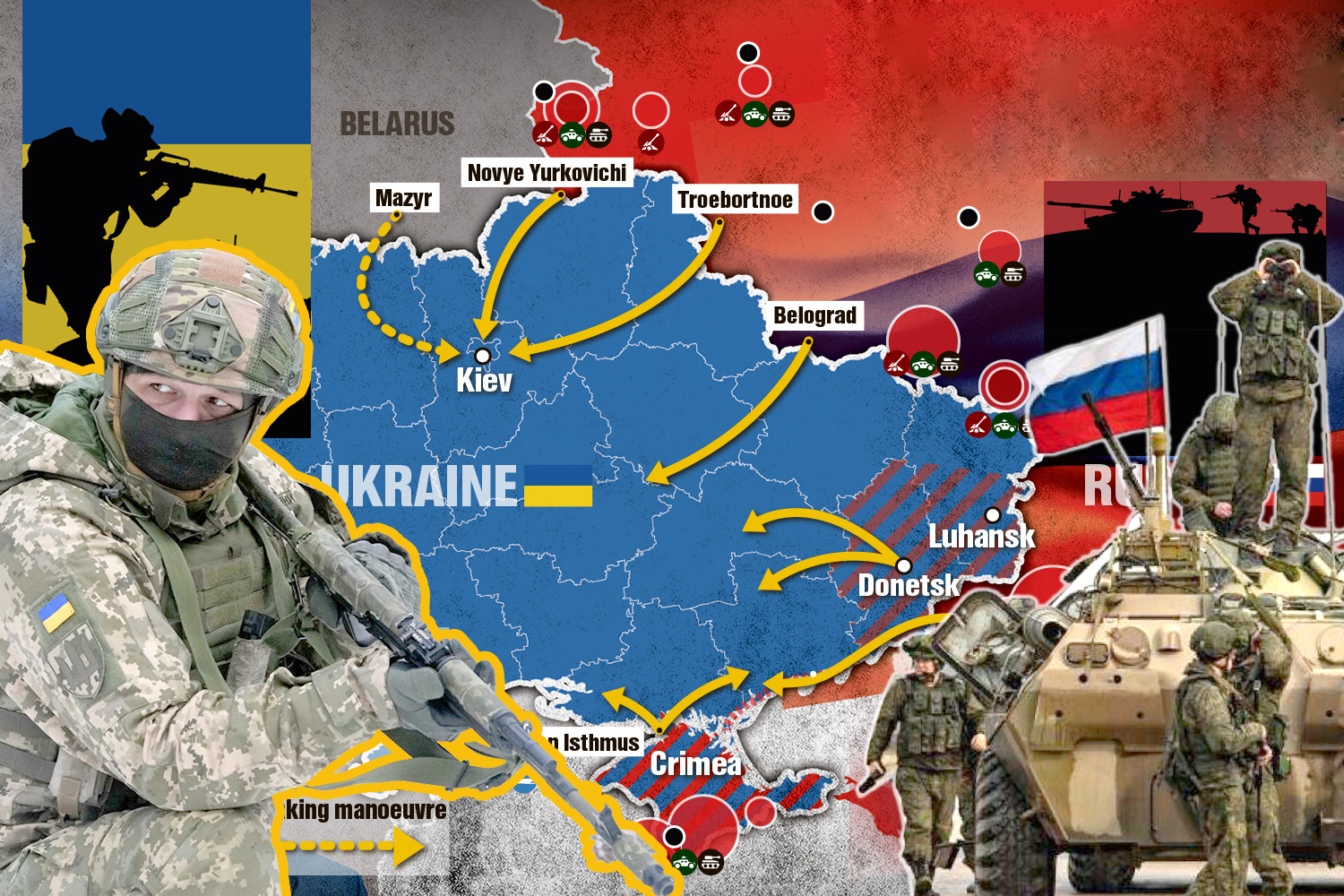 Украина-Ресей: Ахуал алаңдатады