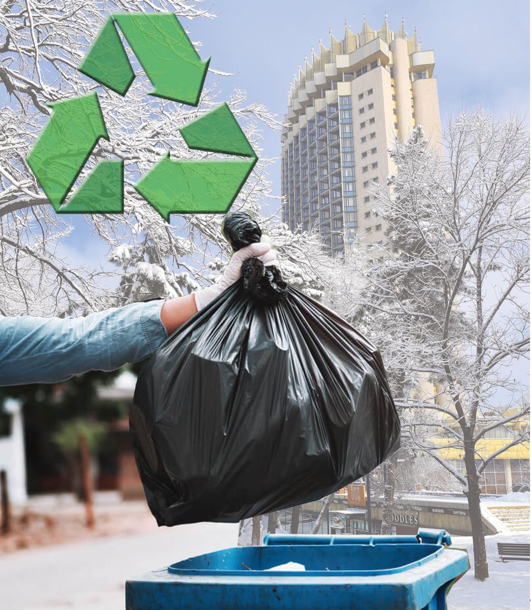 Қала маңы қоқыс ошағына айналып барады