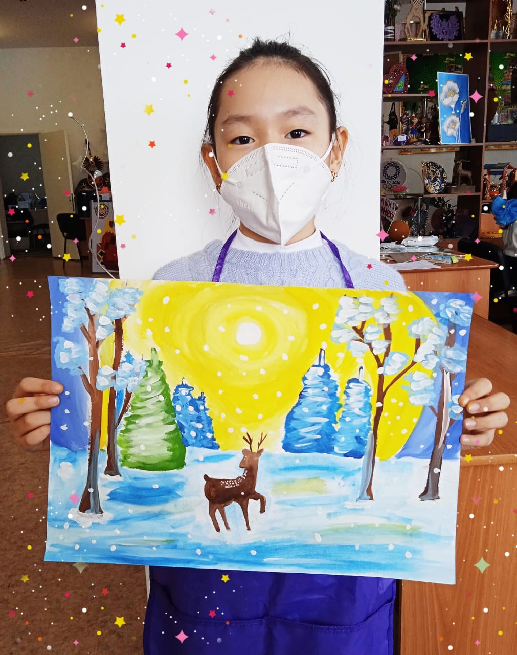 Әдия салған суреттер