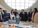 Талғат Мұсабаев ғарыш орталығының қызметкерлерімен кездесті