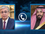 Президент Сауд Арабиясы Корольдігінің Тақ мұрагерімен сөйлесті