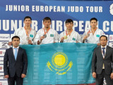 Қазақстандық дзюдошылар Еуропа кубогінен 5 медаль жеңіп алды