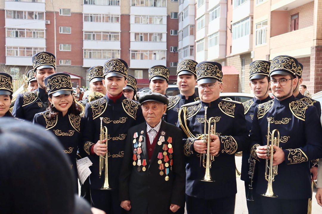 «Айбынды ардагерлер» концерттік акциясы