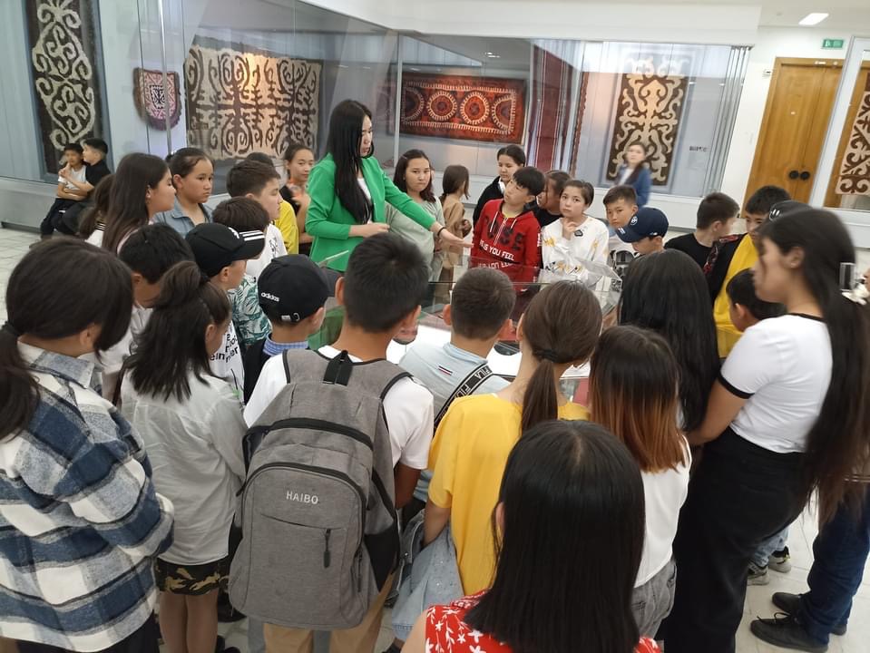 «Музей түні» бағдарламасымен балаларды қуантты